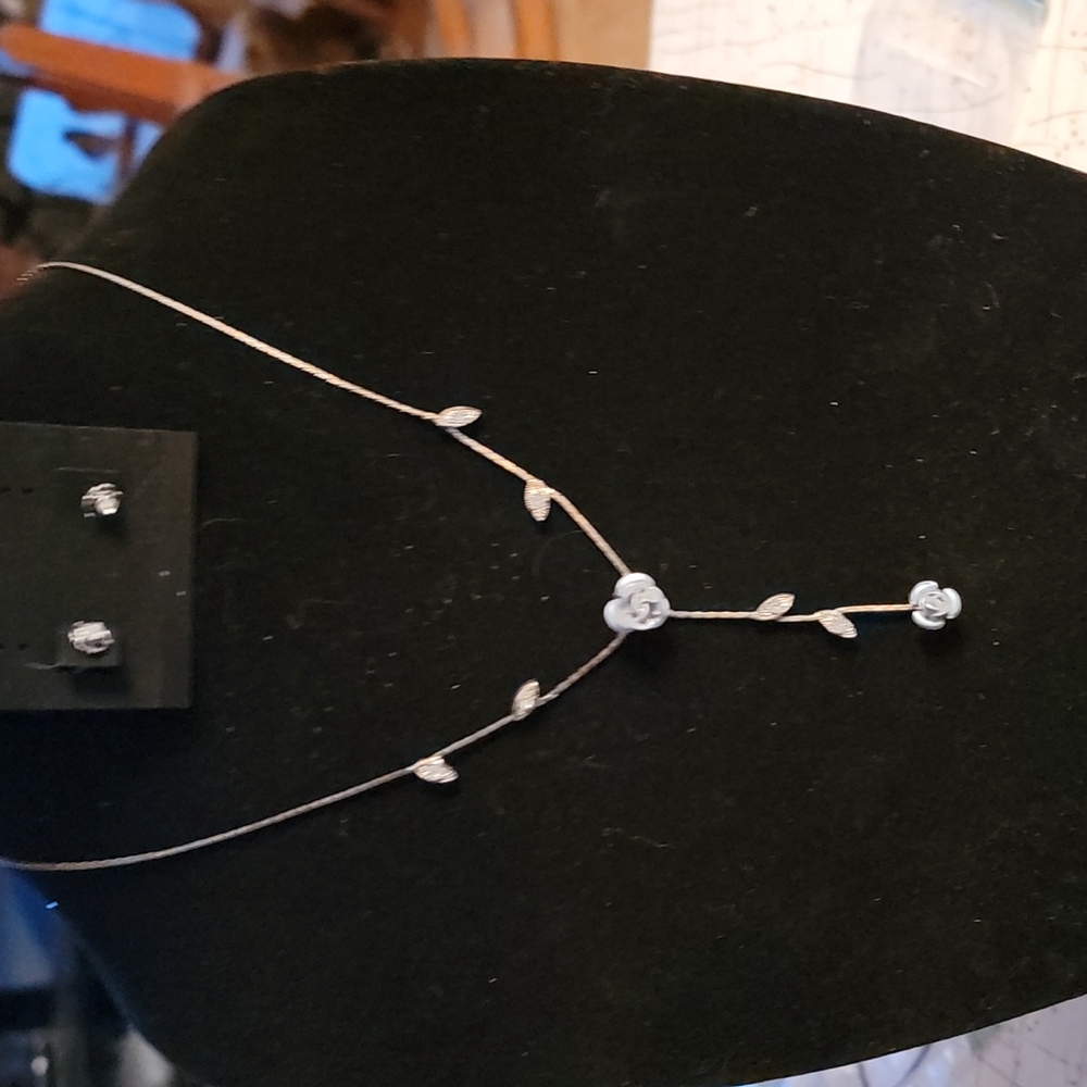 Rose Drop Necklace